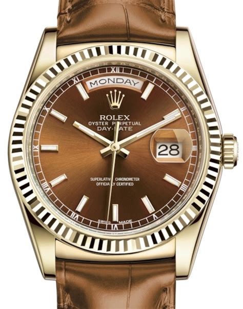 rolex day date leather strap replica|rolex day date look alike.